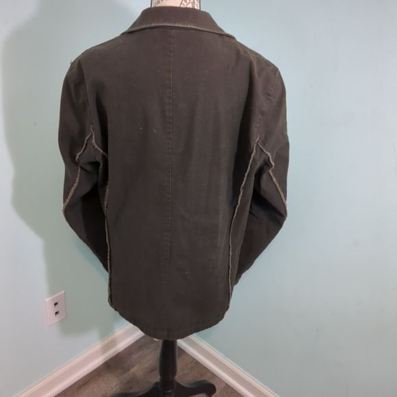 191 Unlimited medium jacket patchwork blazer steampunk brown - Picture 2 of 7